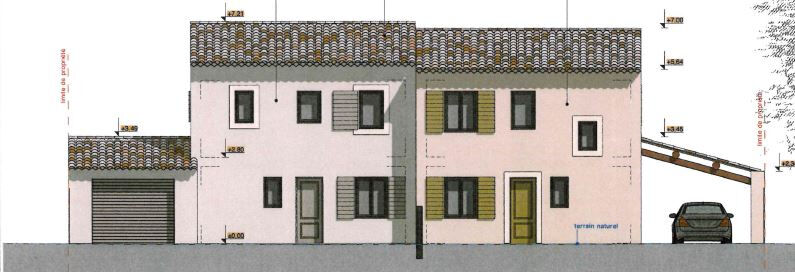 CADENET -  Lot n°2 - Maison en duplex 5 pièces 90 m² et garage sur terrain de 387 m2
